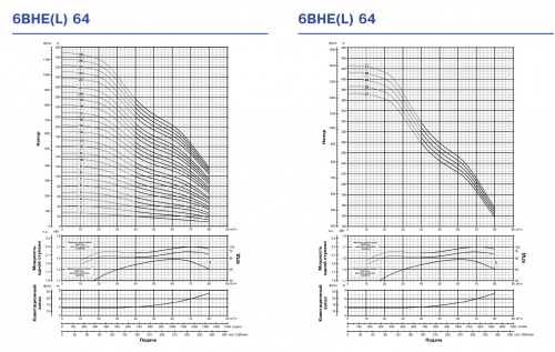 Скважинный многоступенчатый погружной насос Ebara 6BHE 32-7 50-60HZ DOUBLE CABLE (Артикул 3653200107)  купить (фото, вид 7)